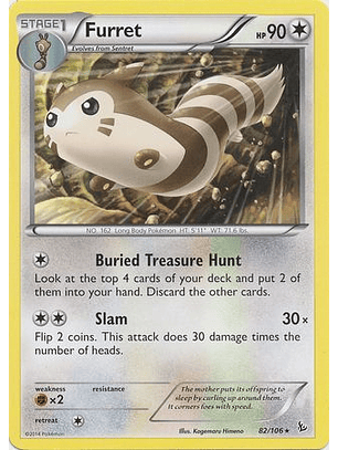 Furret - 82/106 - Rare