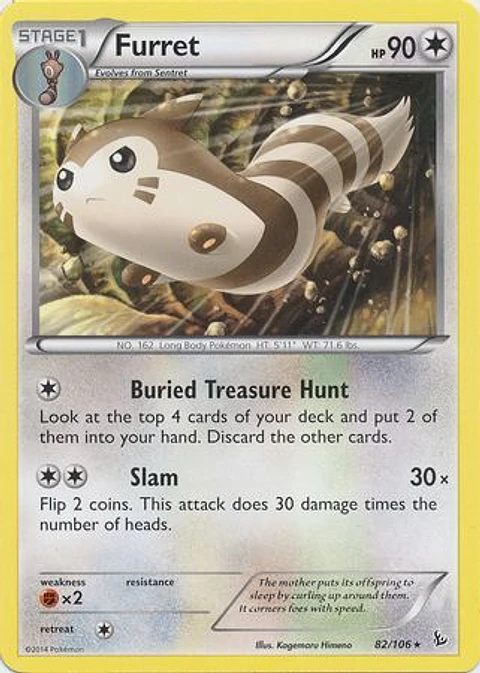 Furret - 82/106 - Rare