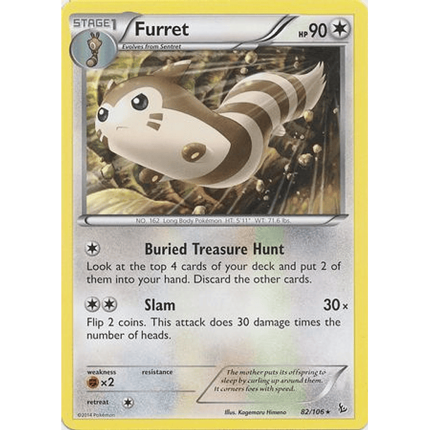 Furret - 82/106 - Rare