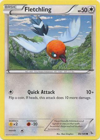 Fletchling - 86/106 - Common 1