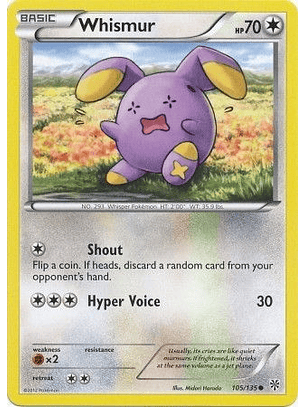 Whismur - 105/135 - Common