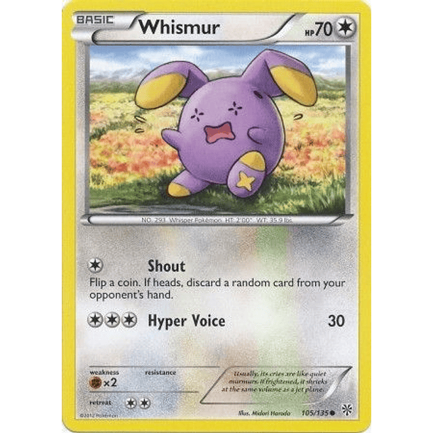 Whismur - 105/135 - Common