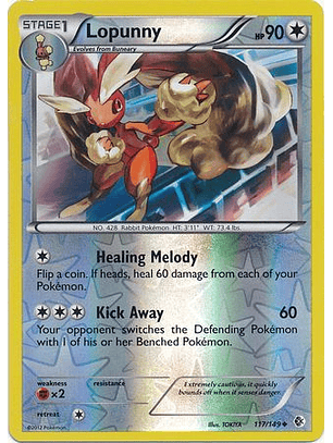 Lopunny - 117/149 - Uncommon Reverse Holo