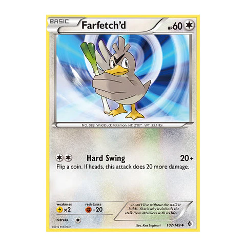 Farfetch'd - 107/149 - Uncommon