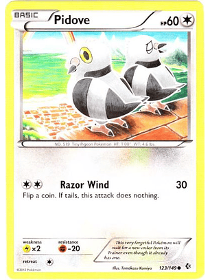 Pidove - 123/149 - Common