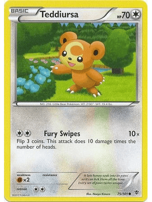 Teddiursa - 75/101 - Common