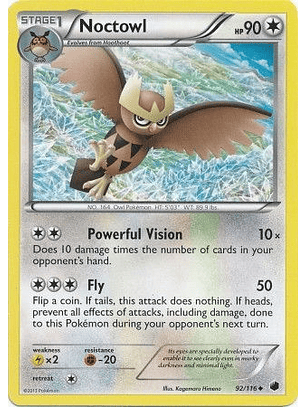 Noctowl - 92/116 - Uncommon