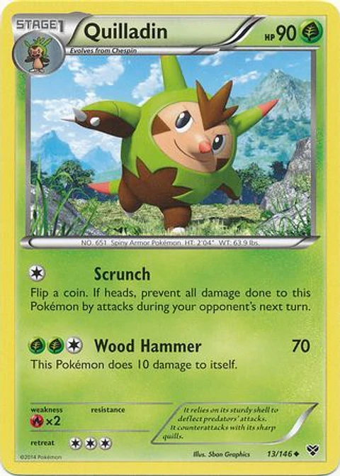 Quilladin - 13/146 - Uncommon