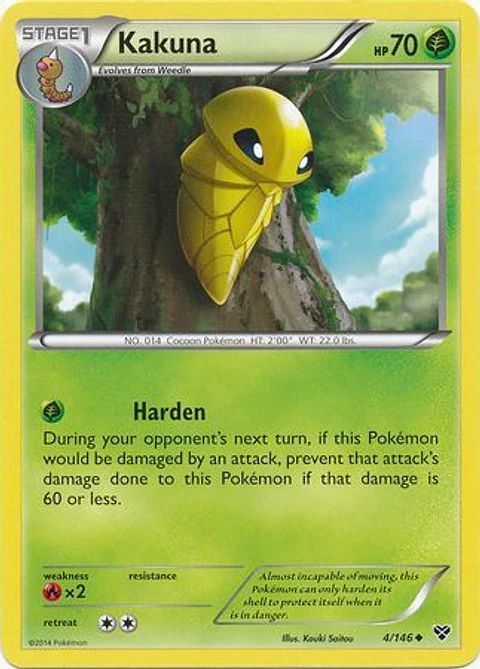 Kakuna - 4/146 - Uncommon 