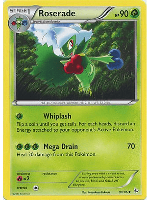Roserade - 9/106 - Uncommon