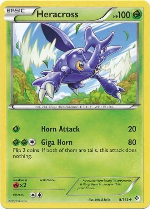 Heracross - 8/149 - Uncommon