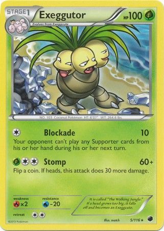 Exeggutor - 5/116 - Rare 1