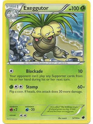 Exeggutor - 5/116 - Rare