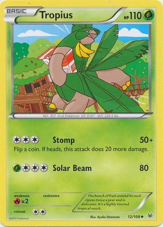 Tropius - 12/108 - Uncommon 1