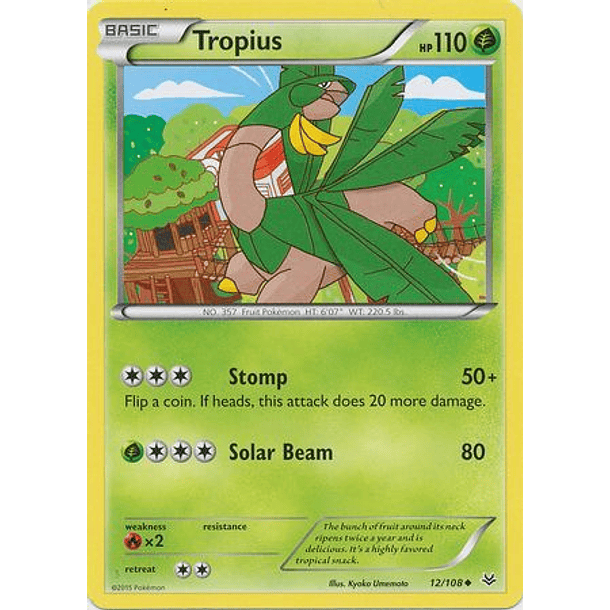 Tropius - 12/108 - Uncommon