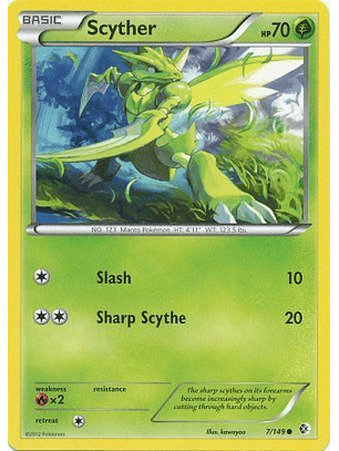Scyther - 7/149 - Common