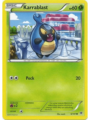 Karrablast - 6/101 - Common