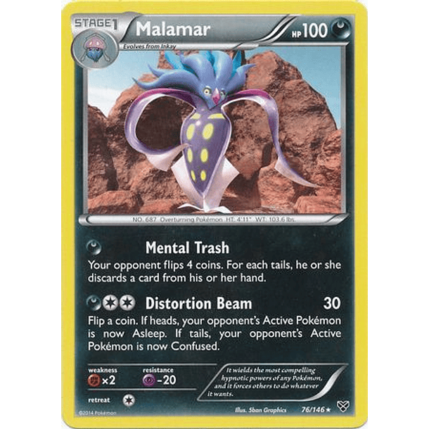Malamar - 76/146 - Rare
