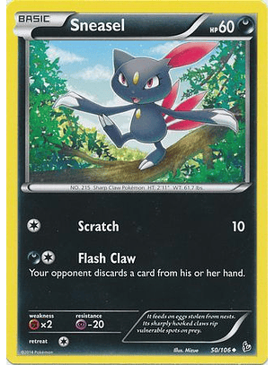 Sneasel - 50/106 - Uncommon