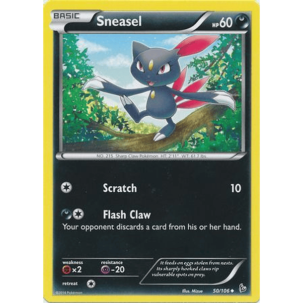 Sneasel - 50/106 - Uncommon