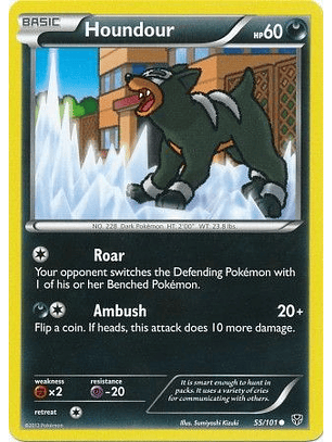 Houndour - 55/101 - Common