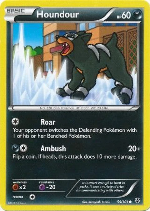 Houndour - 55/101 - Common