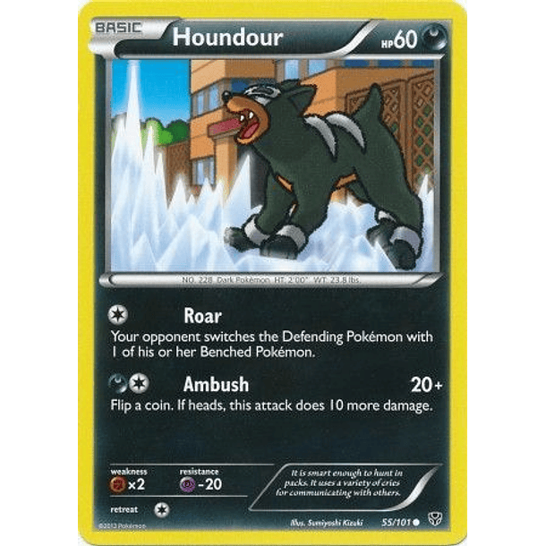 Houndour - 55/101 - Common