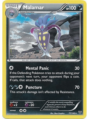 Malamar - 77/146 - Rare