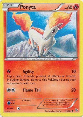Ponyta - 14/106 - Common 1