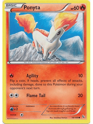 Ponyta - 14/106 - Common