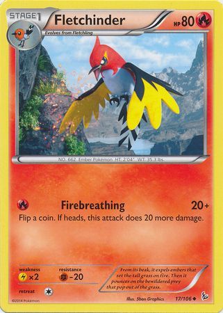 Fletchinder - 17/106 - Uncommon 1