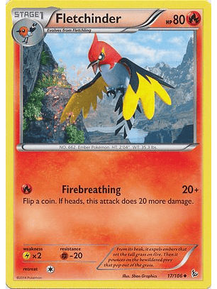 Fletchinder - 17/106 - Uncommon