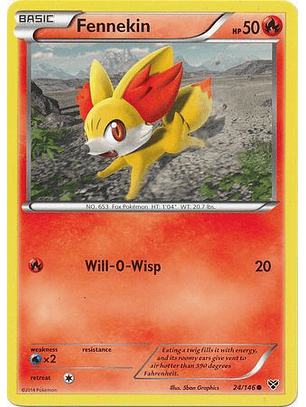 Fennekin - 24/146 - Common