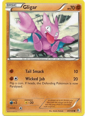 Gligar - 80/149 - Common