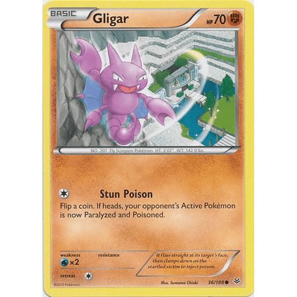 Gligar - 36/108 - Common