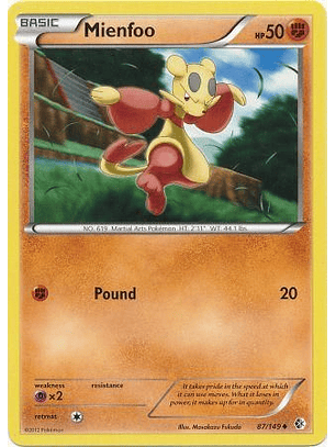 Mienfoo - 87/149 - Uncommon