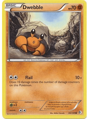 Dwebble - 84/149 - Common