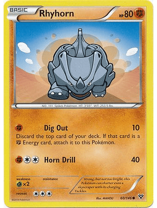 Rhyhorn - 60/146 - Common