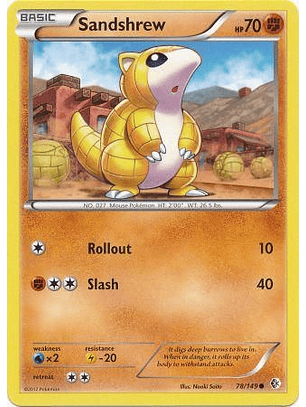 Sandshrew - 78/149 - Common