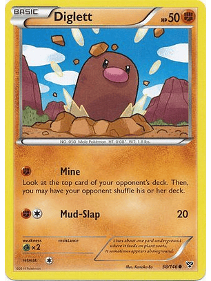 Diglett - 58/146 - Common