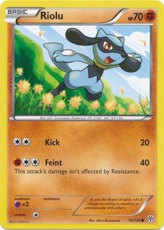 Riolu - 76/135 - Common 1