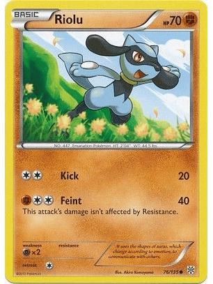 Riolu - 76/135 - Common