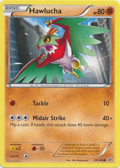 Hawlucha - 39/108 - Common