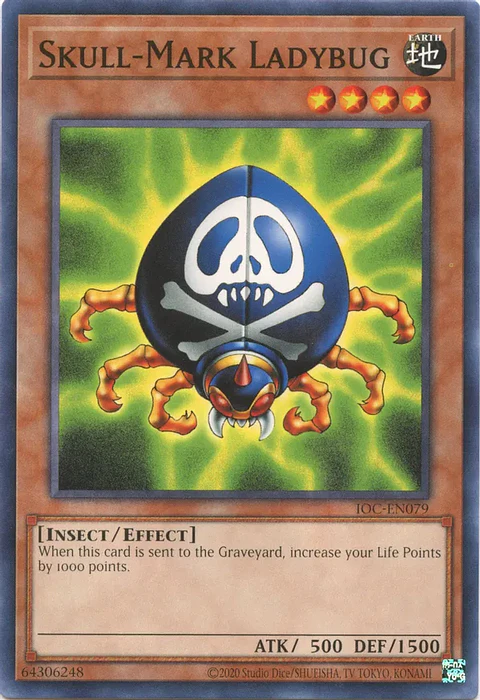 Skull-Mark Ladybug - IOC-EN079 - Common Unlimited (25th Reprint)