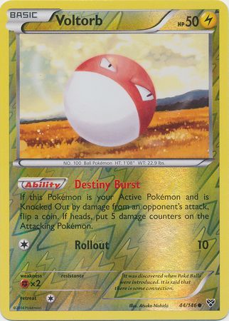 Voltorb - 44/146 - Common Reverse Holo 1