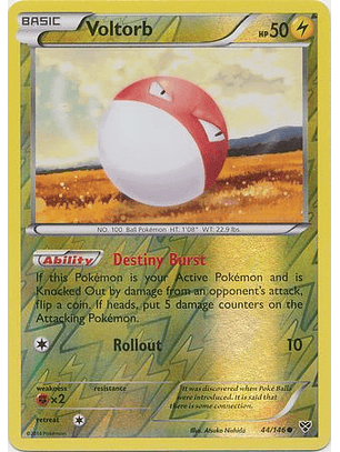 Voltorb - 44/146 - Common Reverse Holo