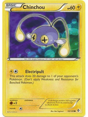 Chinchou - 55/149 - Common