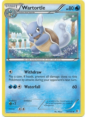Wartortle - 30/149 - Uncommon