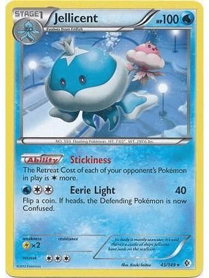 Jellicent - 45/149 - Rare