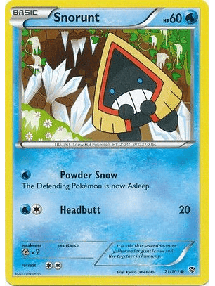 Snorunt - 21/101 - Common